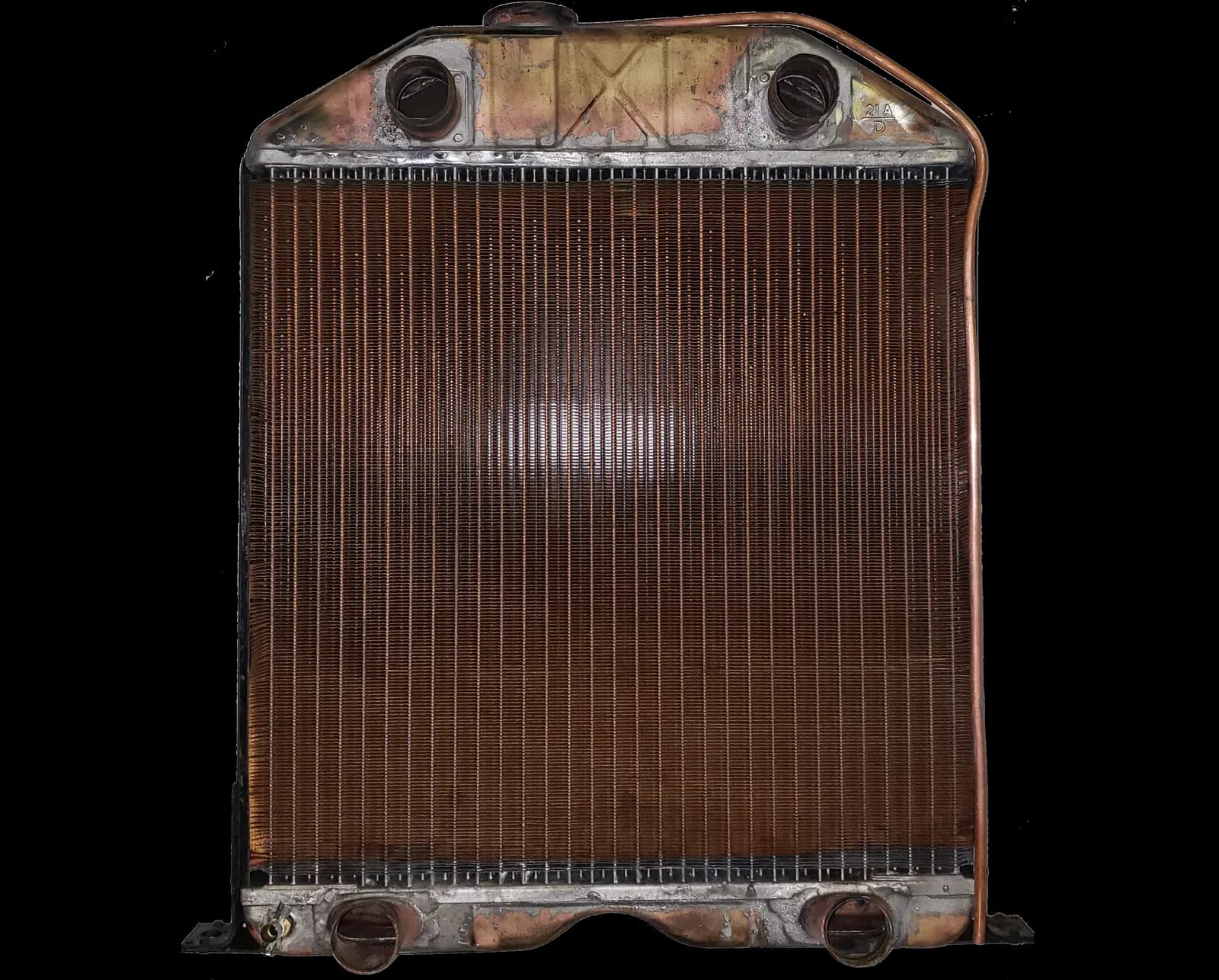 Flathead Ford radiator recored