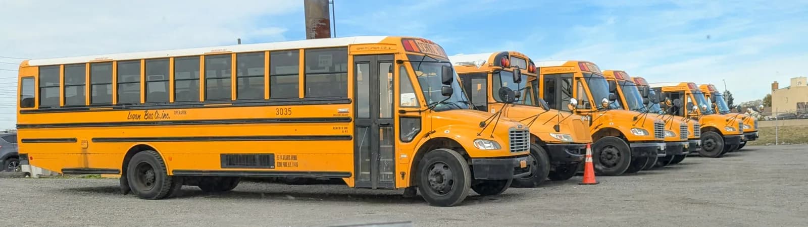 School bus fleets trust Acme Radiator to help keep their buses moving