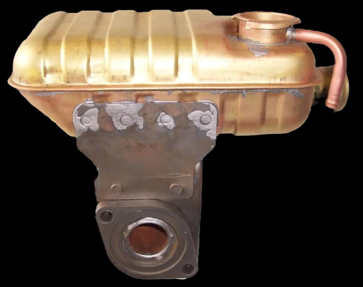 New brass Ford expansion tank