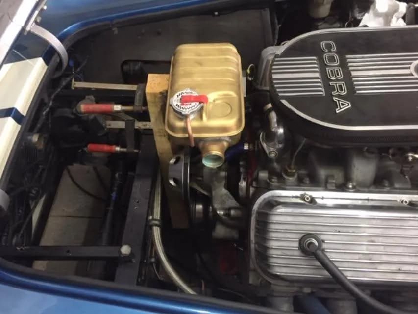 Cobra with a new brass expansion tank