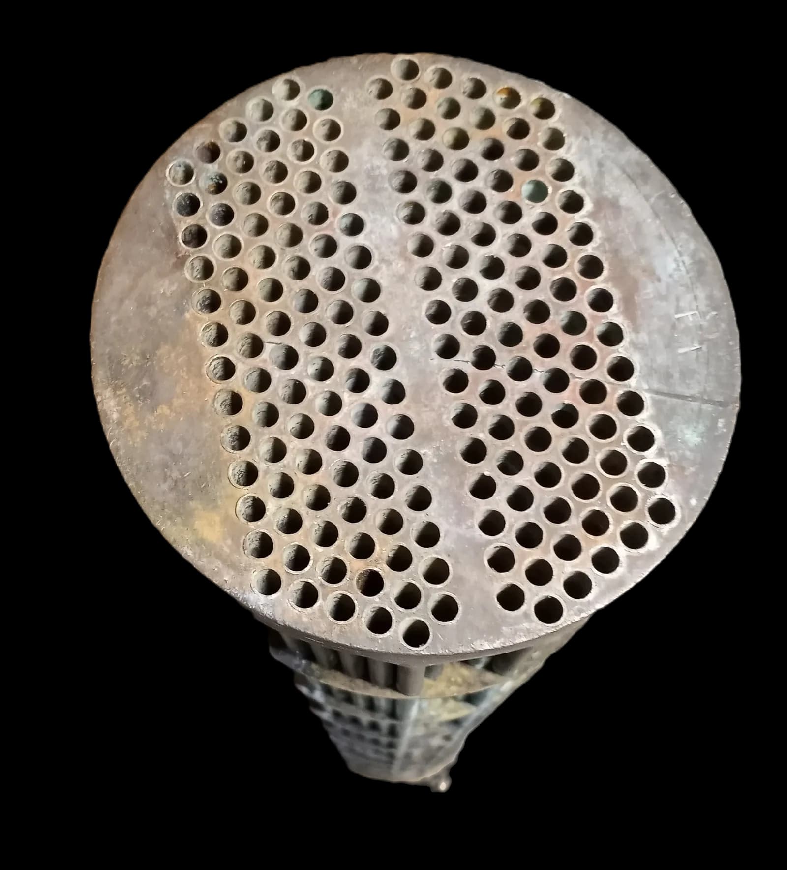 Freshly cleaned hydraulic cooler