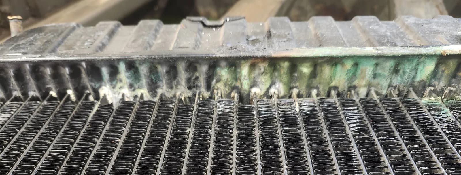 Camaro radiator with header leaks that needs to be recored