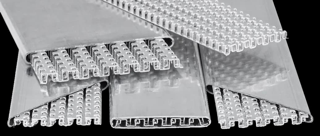 Aluminum radiator tubes and fins