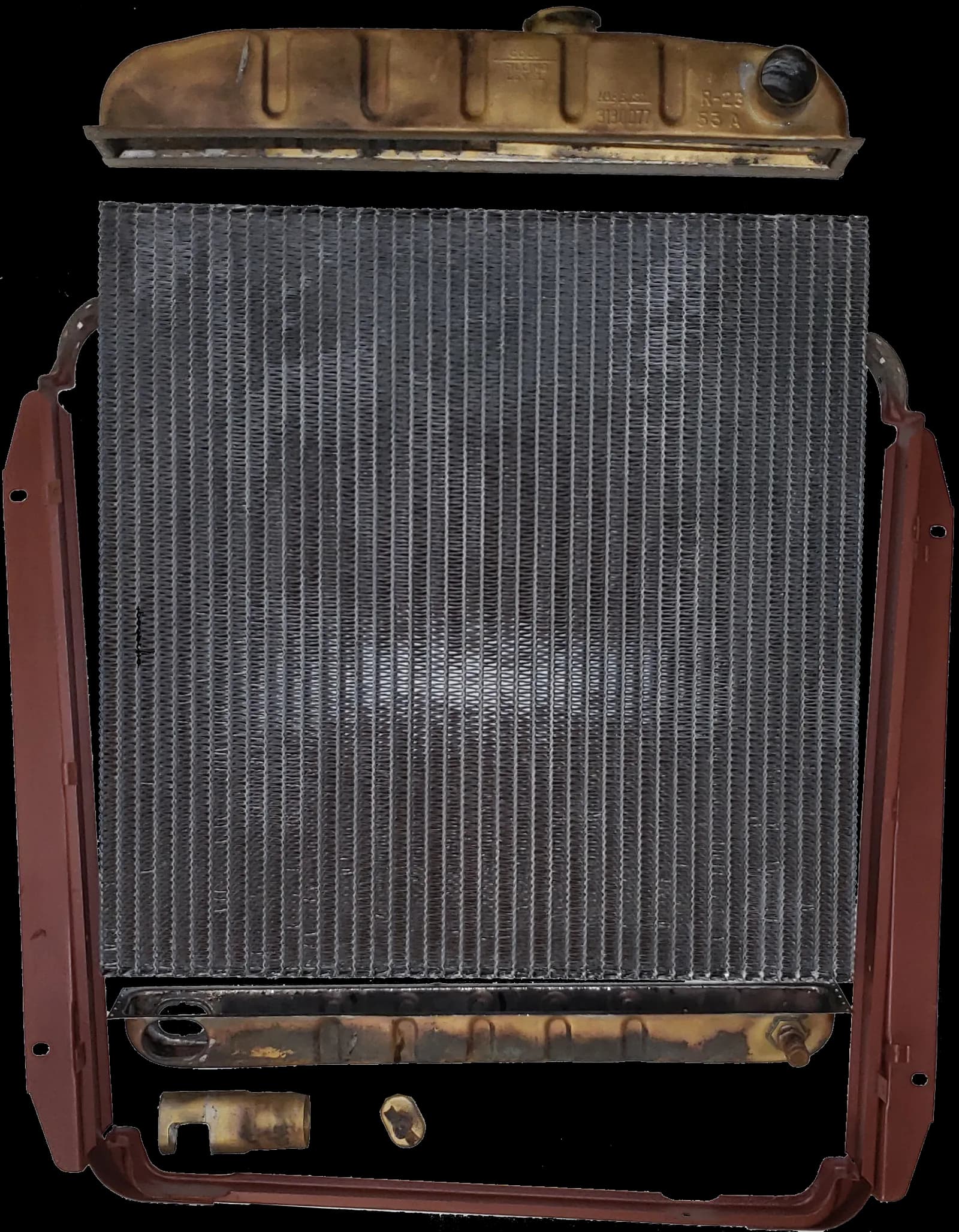 Cellular radiator ready to recore