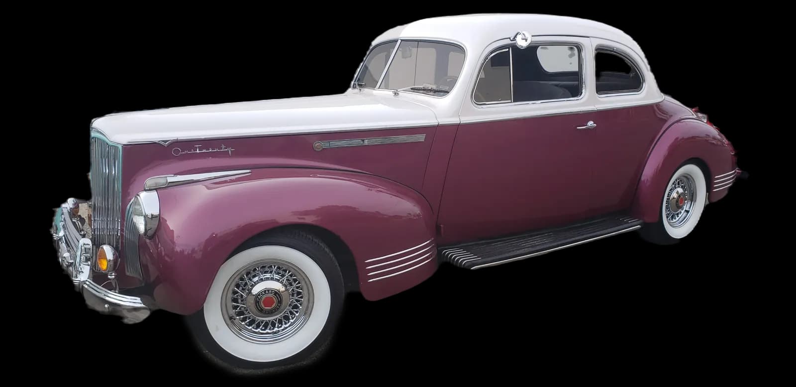 Packard 120 with recored radiator