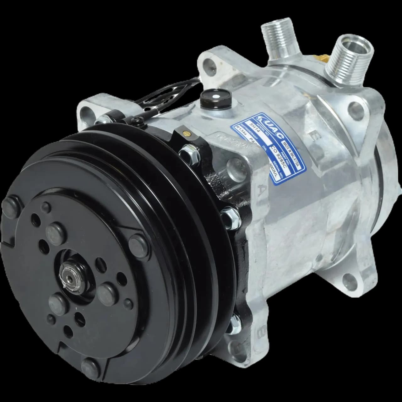 SD508 compressor for a Peterbilt truck