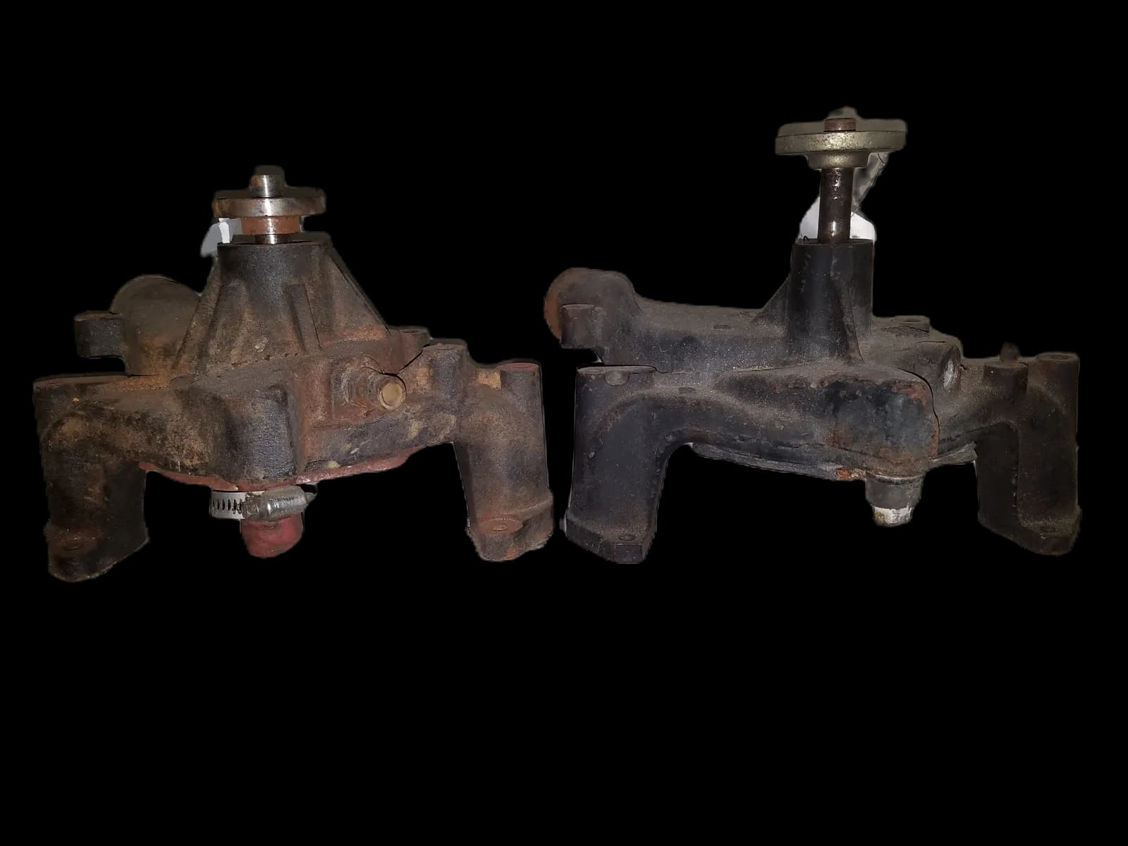 Chevy water pump shaft length