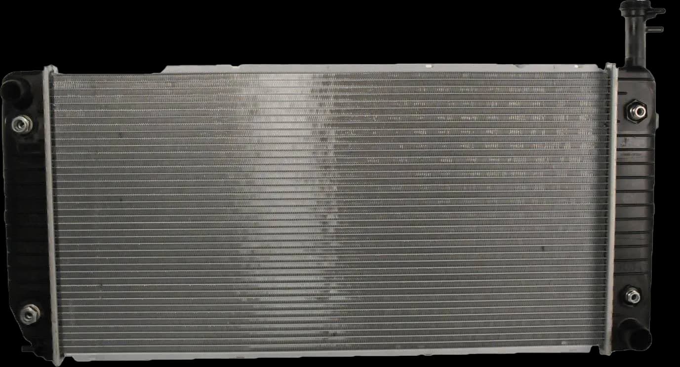 New aluminum radiator with plastic tanks