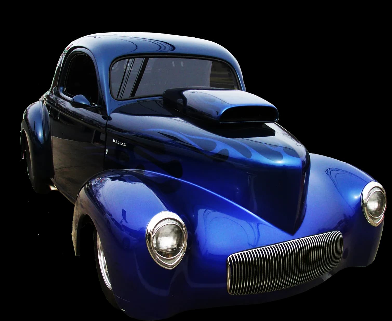1947 Willys with radiator by Classic Radiators & Heaters