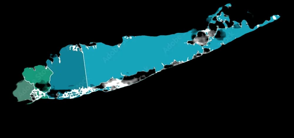 Long Island, Suffolk County and Nassau County