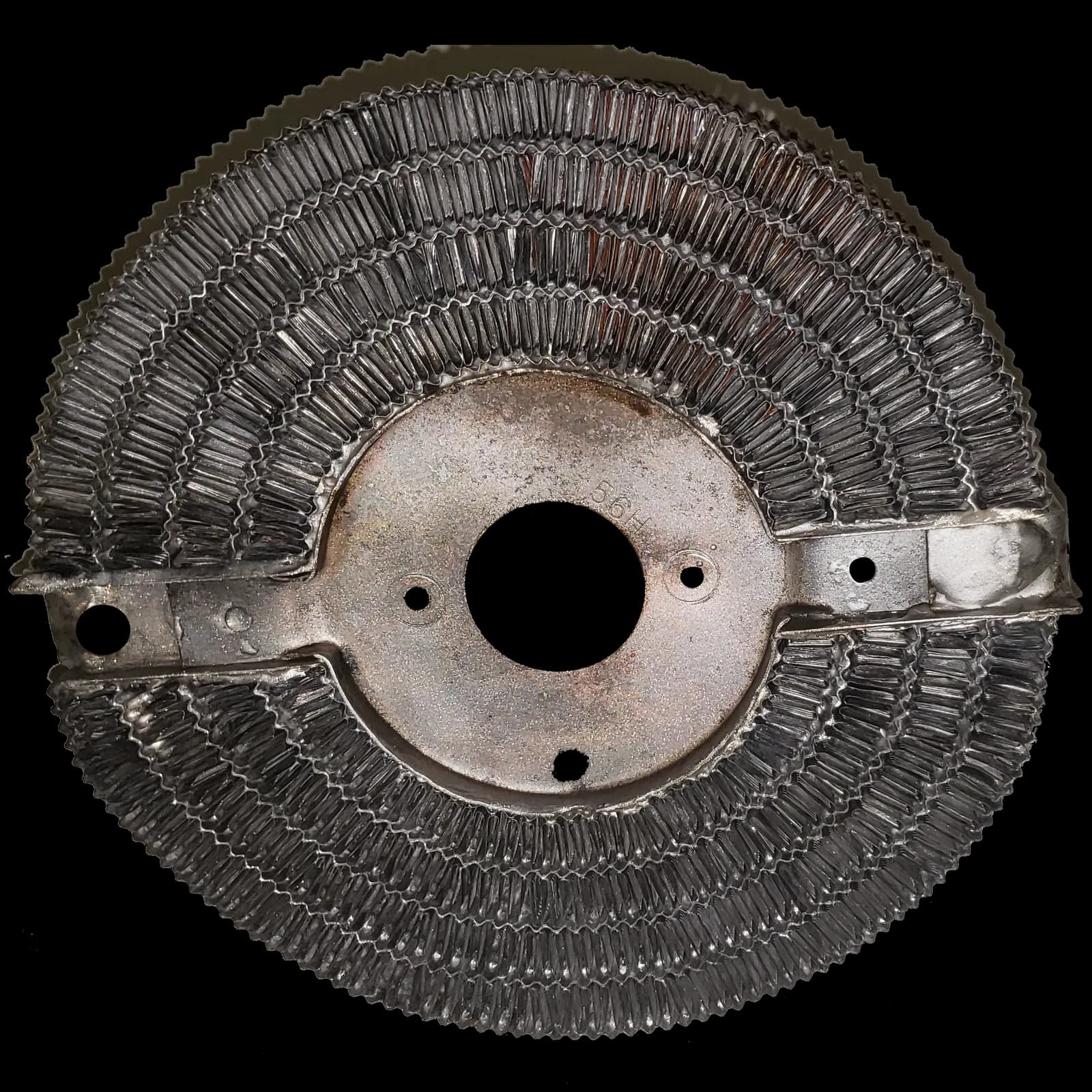 Recored 1956 Chevrolet truck round heater