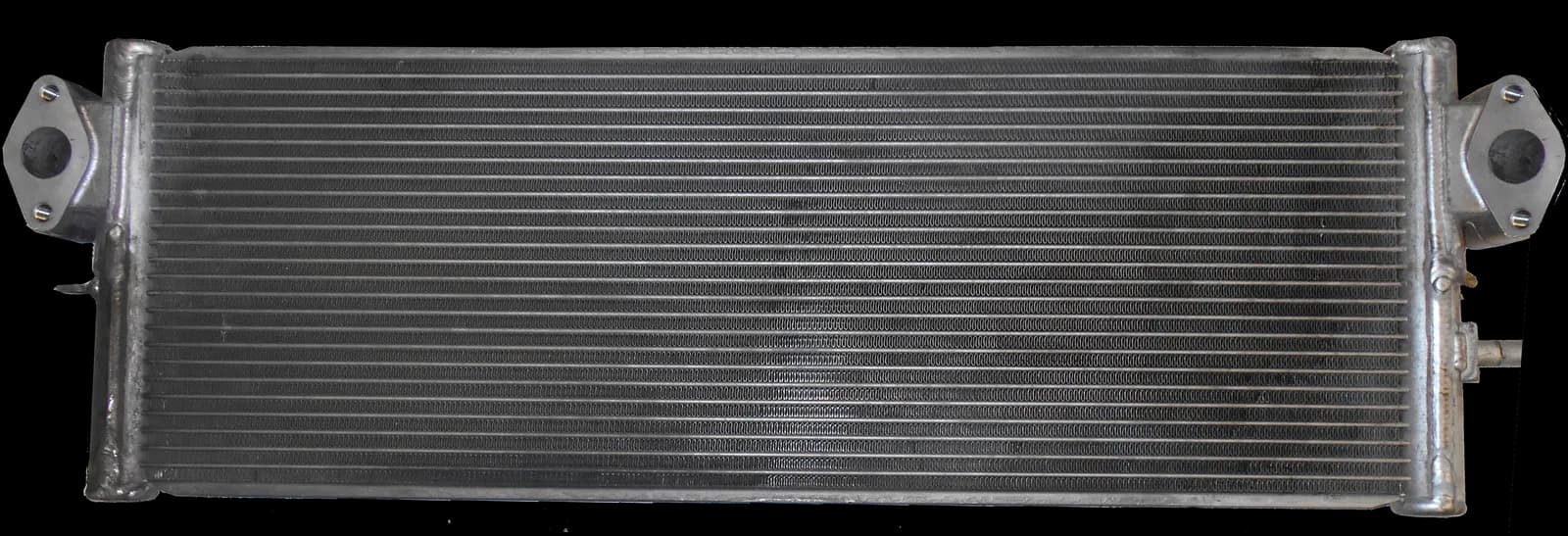 The same truck condenser, cleaned