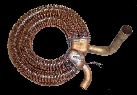 Round 1939 Cadillac underseat heater core