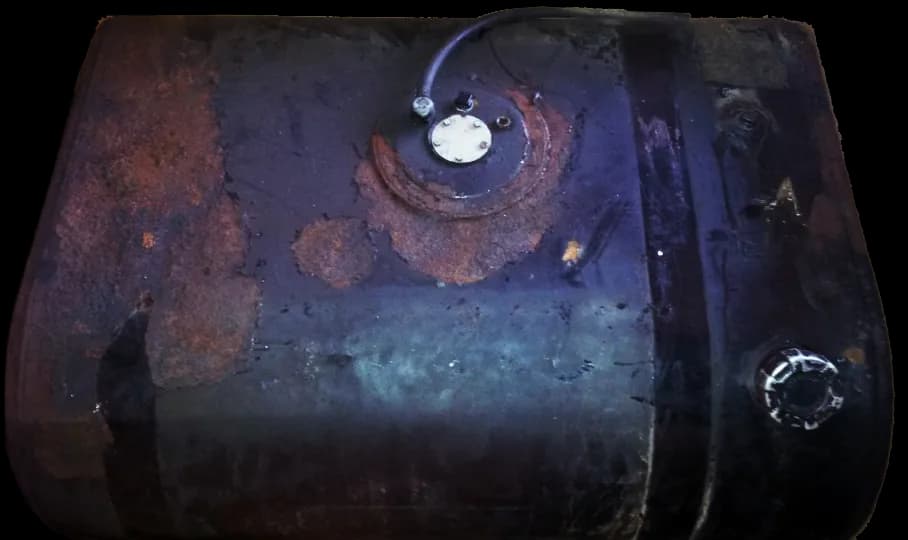 Commercial truck HD diesel fuel tank repair, Long Island, New York