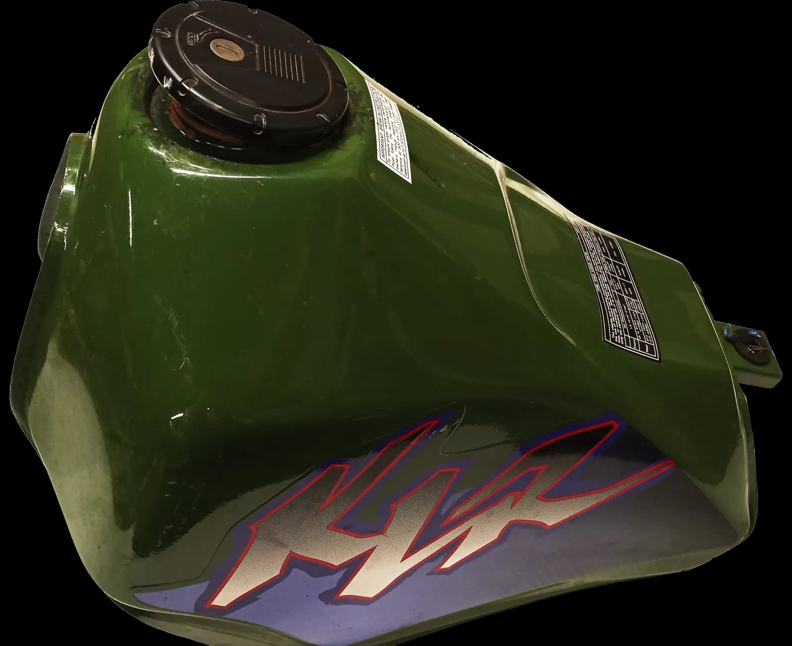 Motorcycle gas tank