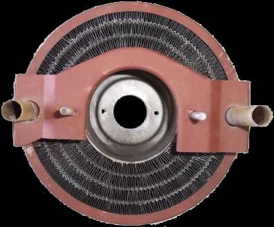 Round Chevy heater core