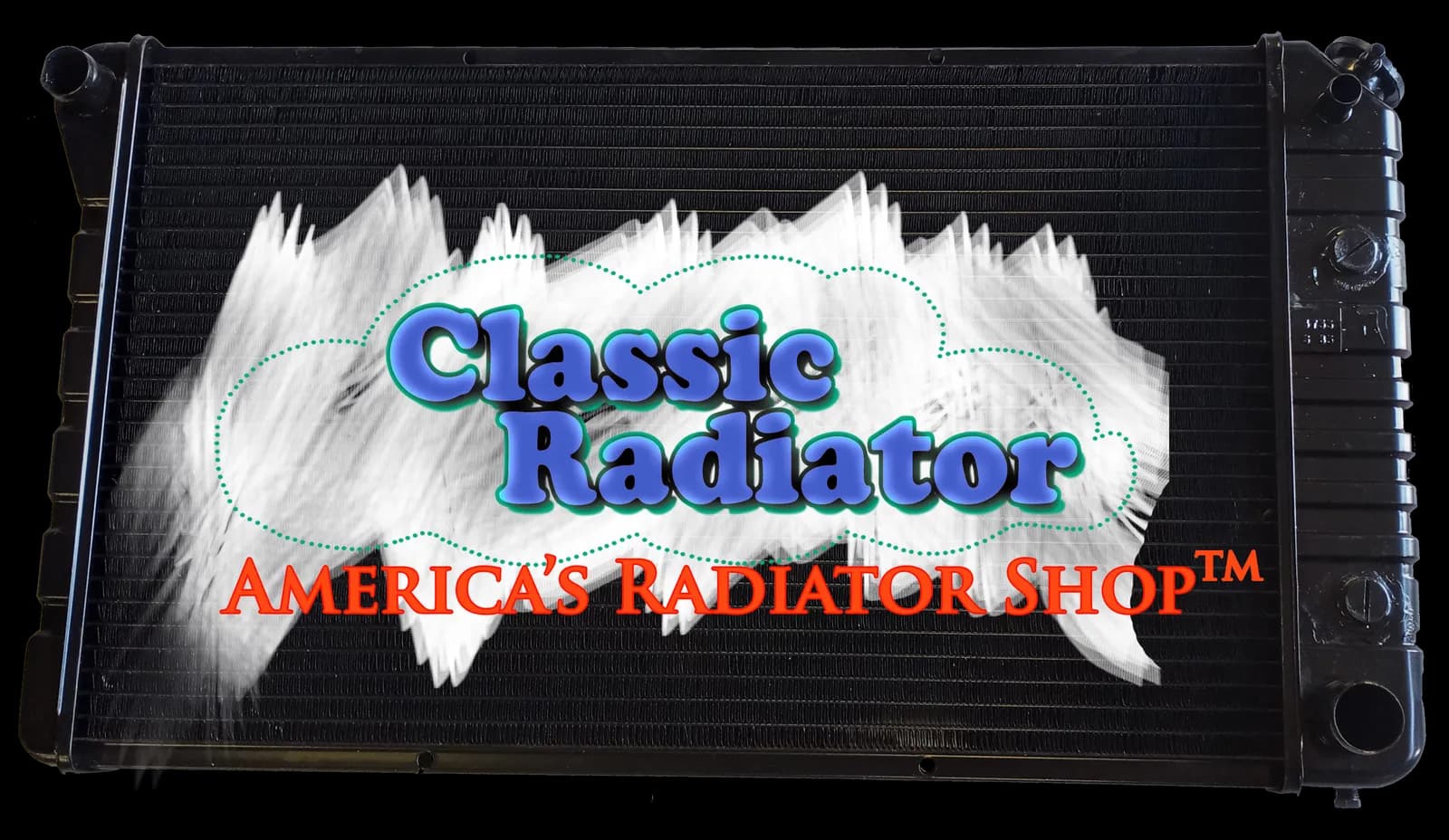 New radiator for a classic GMC or Chevy truck